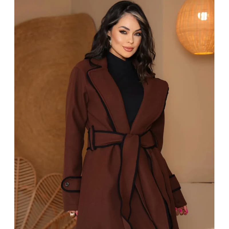 sobretudo feminino lãbatida inverno 2025 moda feminina