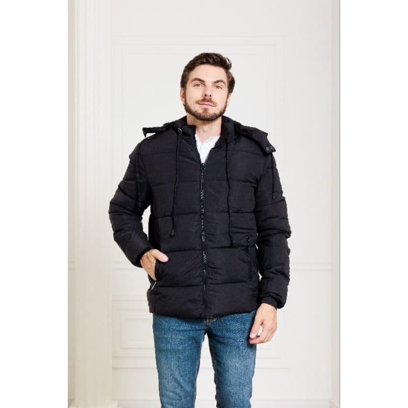 Bobojaco Masculino Impermeavel forrada Pelucia com fone