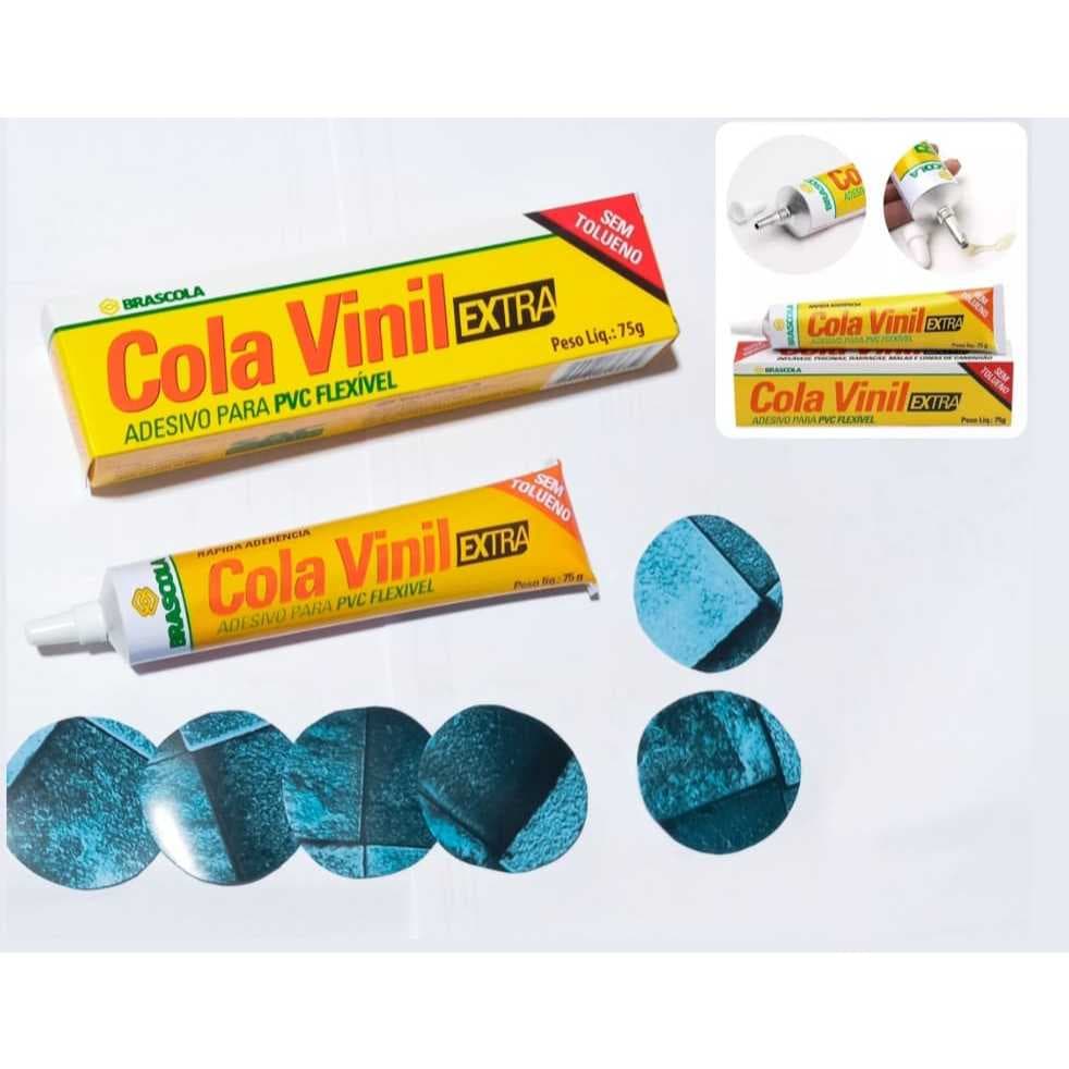 Kit Reparo Furo Botes Infláveis Colchão Pvc Vinil Lona Boia Remendo Piscina