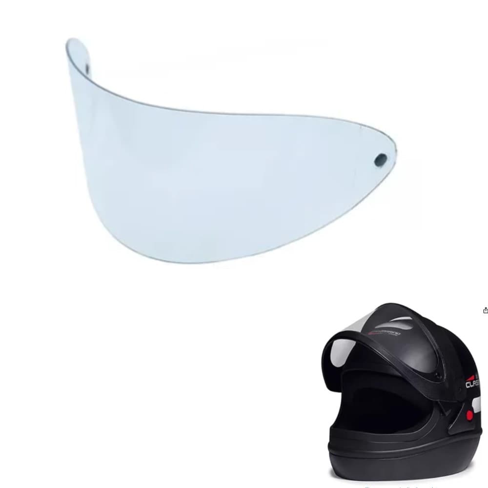 Viseira Cristal Capacete Taurus San Marino Tamanho 62