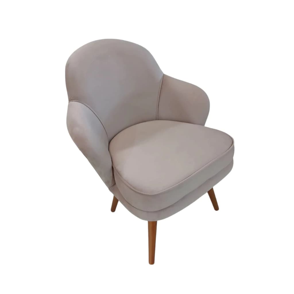 POLTRONA PREMIUM LINDA EM VELUDO SALA OU QUARTO - SOFISTICADA , ELEGANTE E COMPACTA