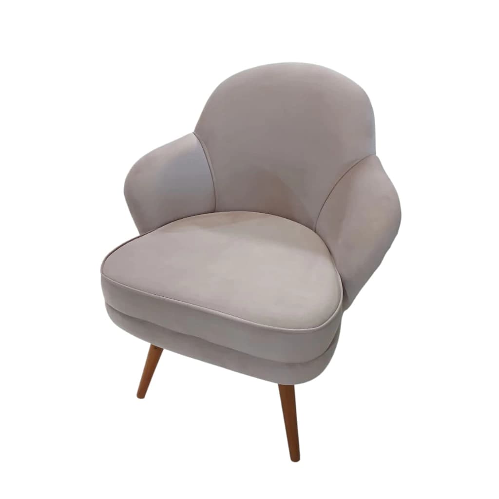 POLTRONA BIG ESTOFADOS EM VELUDO SALA OU QUARTO - SOFISTICADA , ELEGANTE E COMPACTA