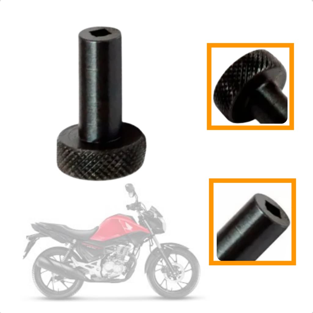 Chave Regulador Folga Válvula Curto Para Moto