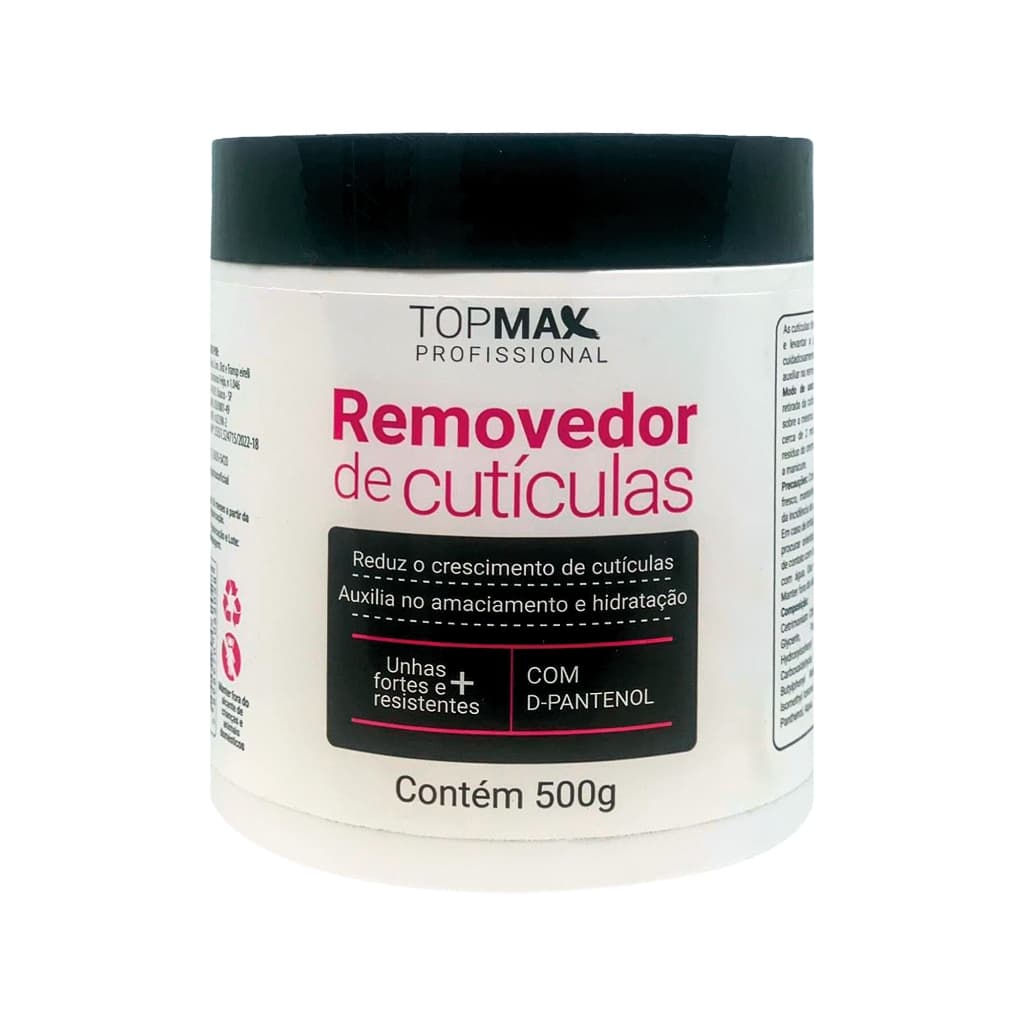 Removedor de Cuticula TOPMAX Profissional 500gr