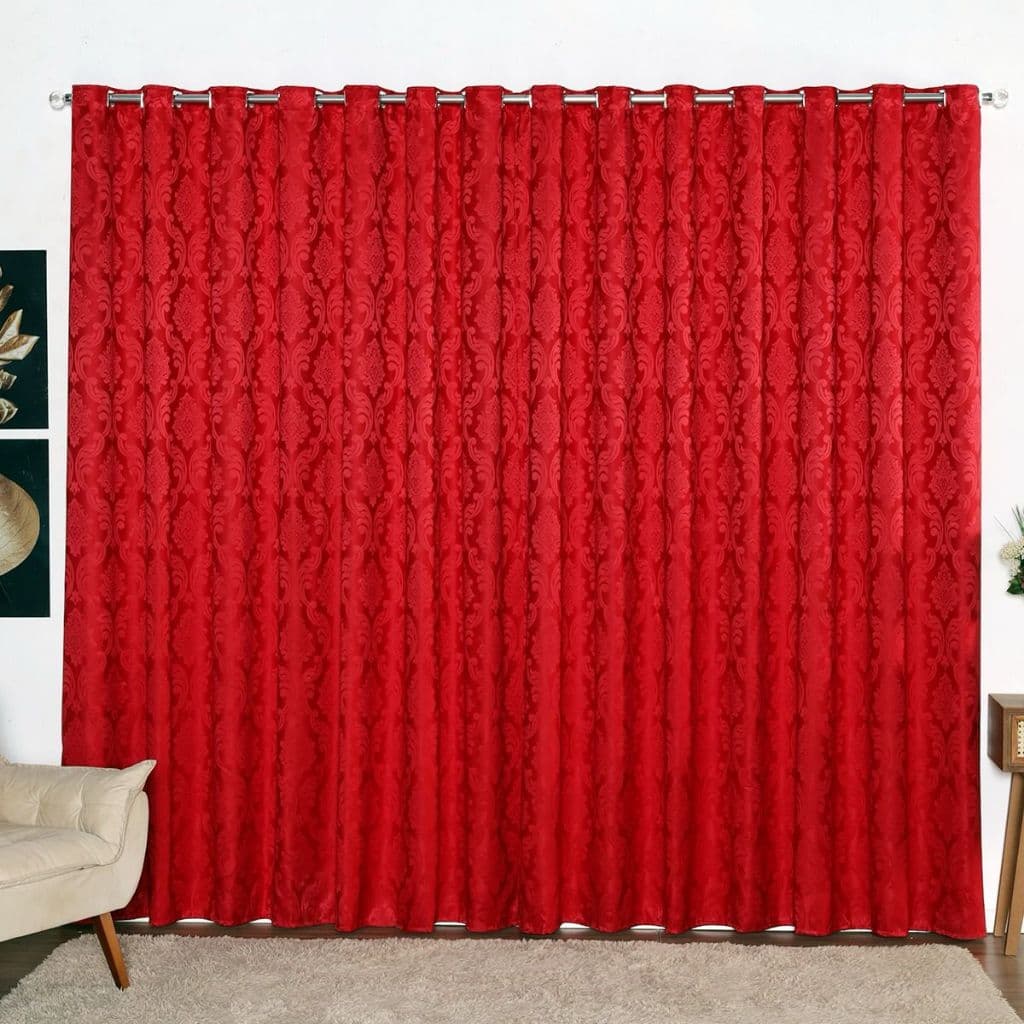 Cortina Jacquard Sala e Quarto 3,00 x 2,40/2,50/2,60/2,70/2,80 Alto Padrão
