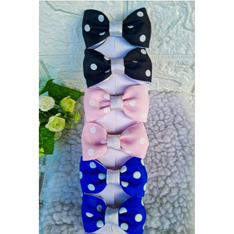 kit laço infantil bolinha