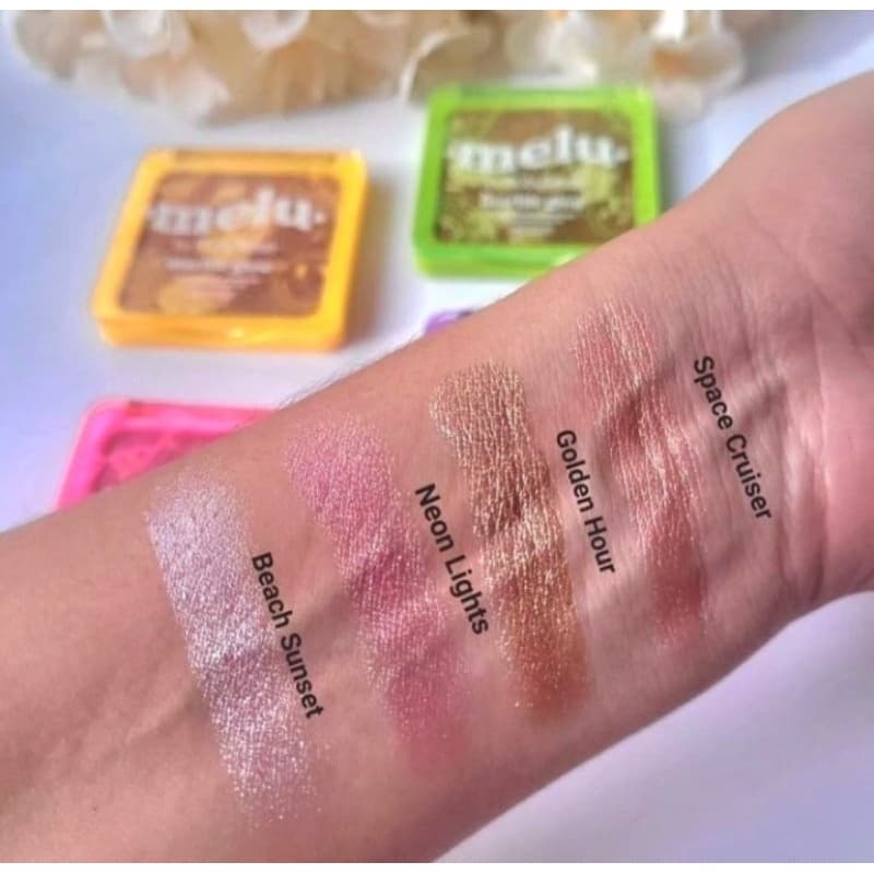 Iluminador, blush e sombra Marble Glow Melu by Ruby Rose