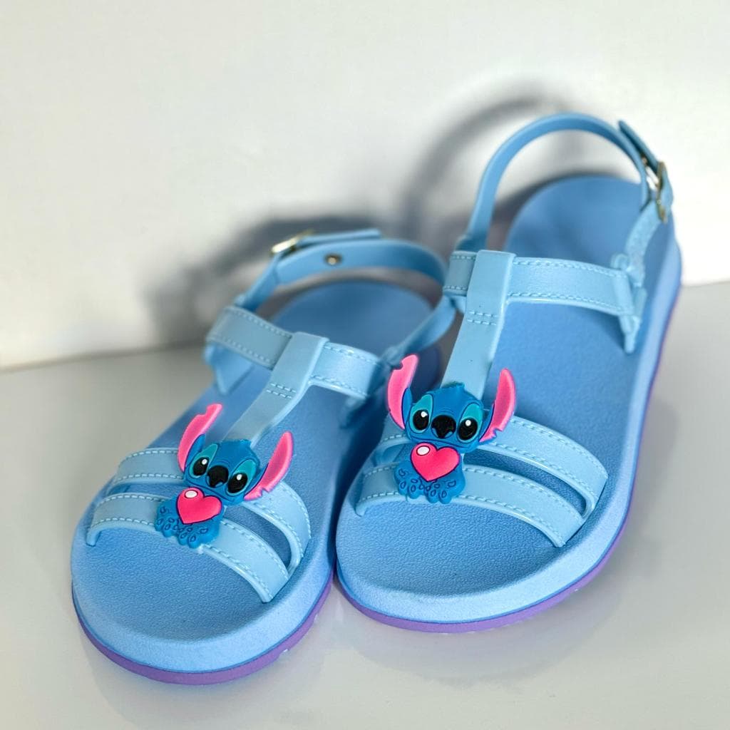 Sandália STITCH 2025 Papete Chinelo Menina Infantil Juvenil Linda Leve Macia Confortável Lançamento