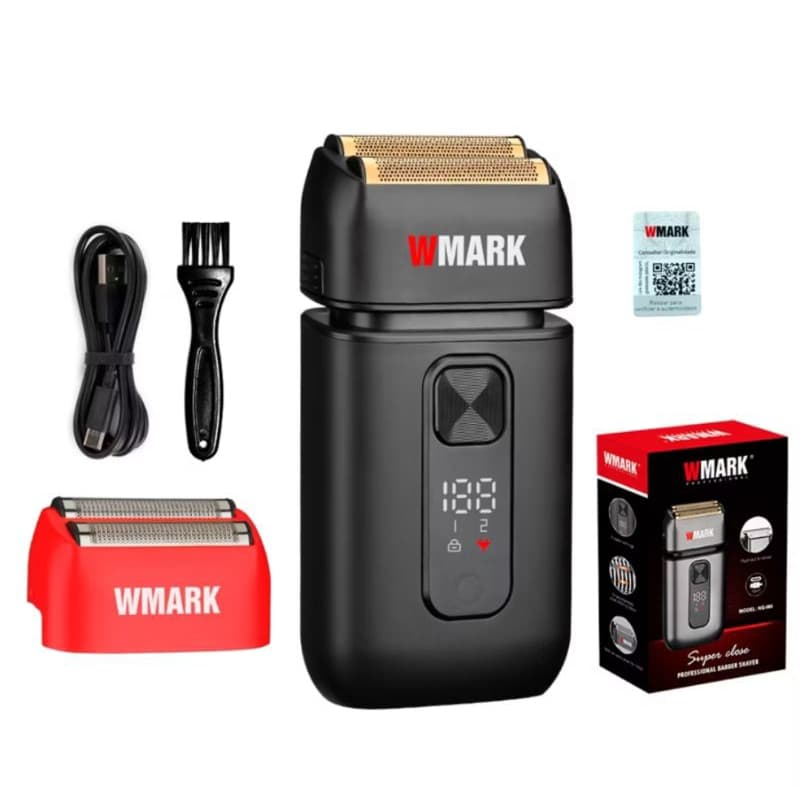 Maquina De Shaver Wmark Ng986 Bivolt Recarregavel