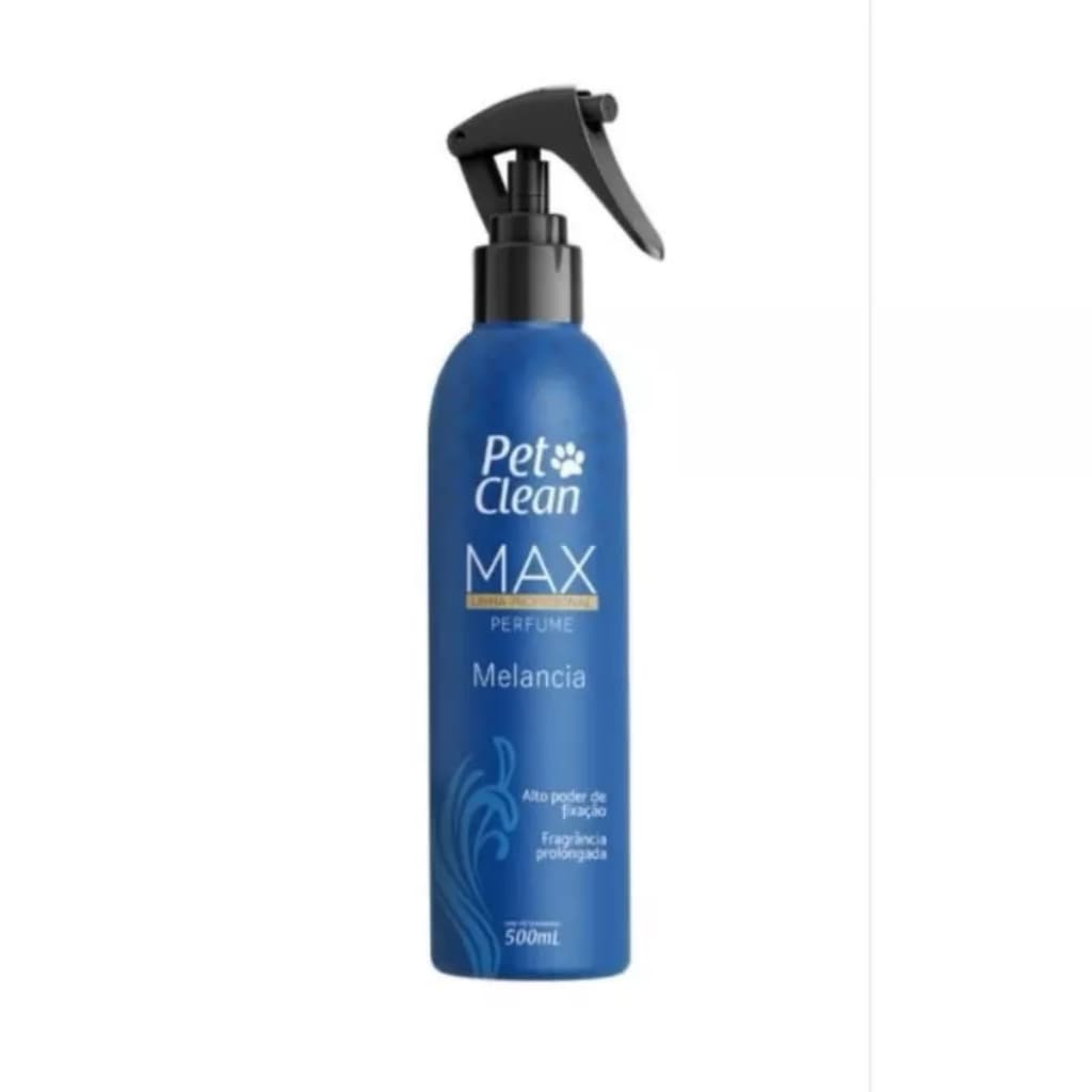 Max Perfume Premium Pet Para Cães Gatos Pet Clean Melancia/Amêndoas/Avelã 500ML