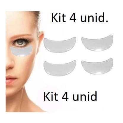 Adesivo De Silicone Rugas Nos Olhos E Bigode Chinês (4 Unid)
