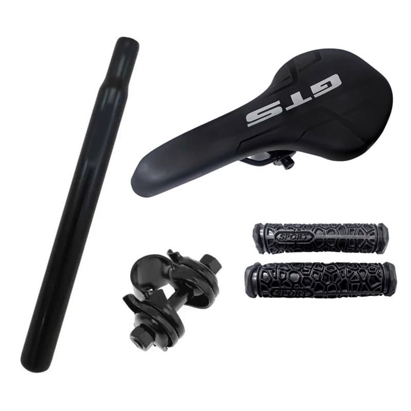 Canote 27.2 + selim banco para uso em bicicleta gts