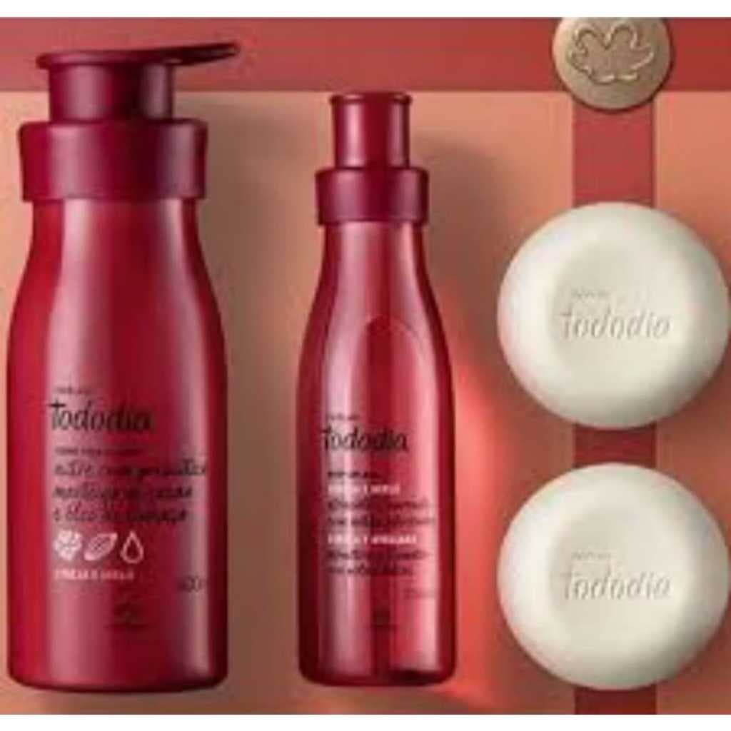 creme corporal todo dia  cereja e avela