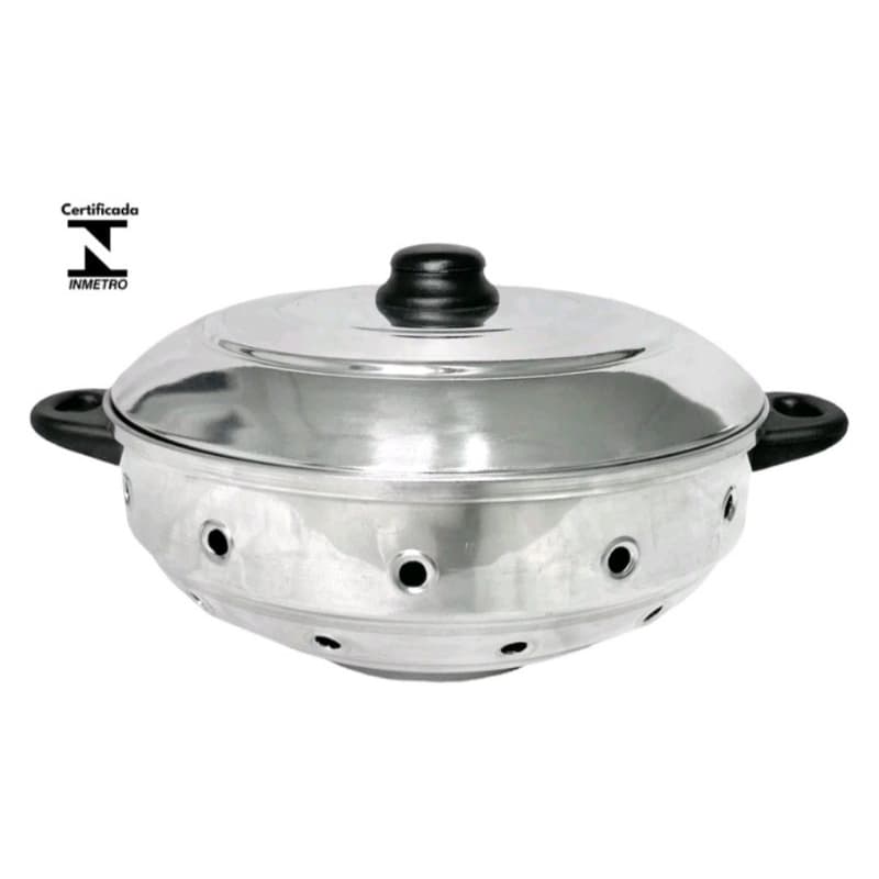 Churrasqueira de fogão 3 em 1 grelha grill forma pizza bolo vigorosa grande alumínio