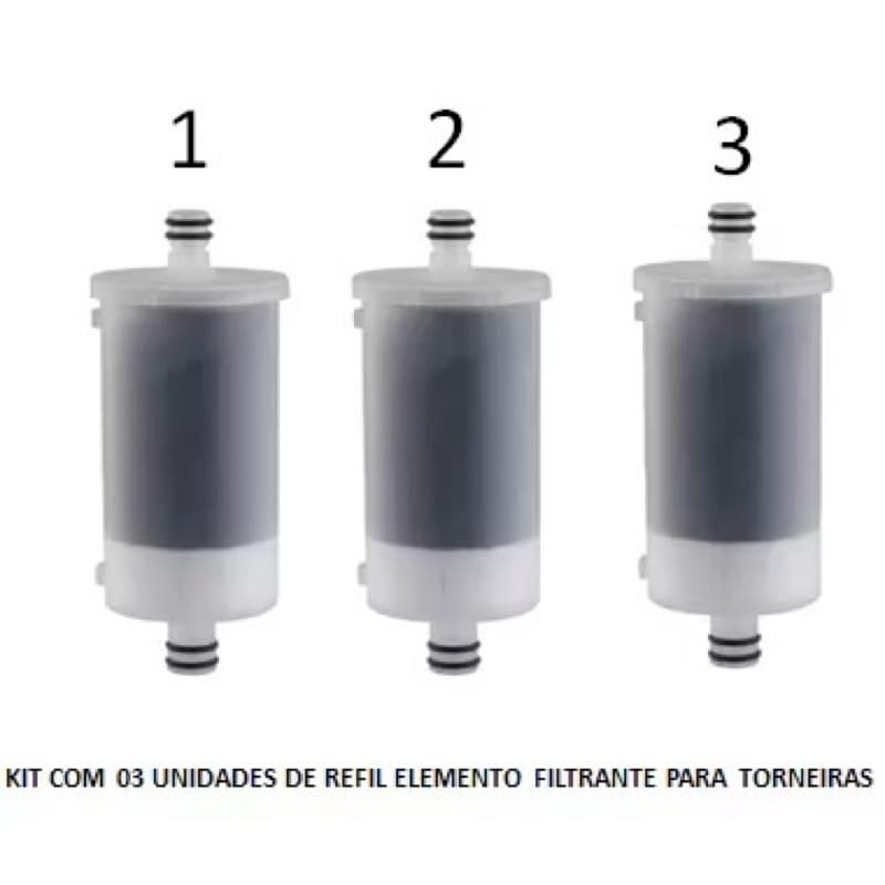 Refil Vela Filtro Pro Saúde – 3 Unidades