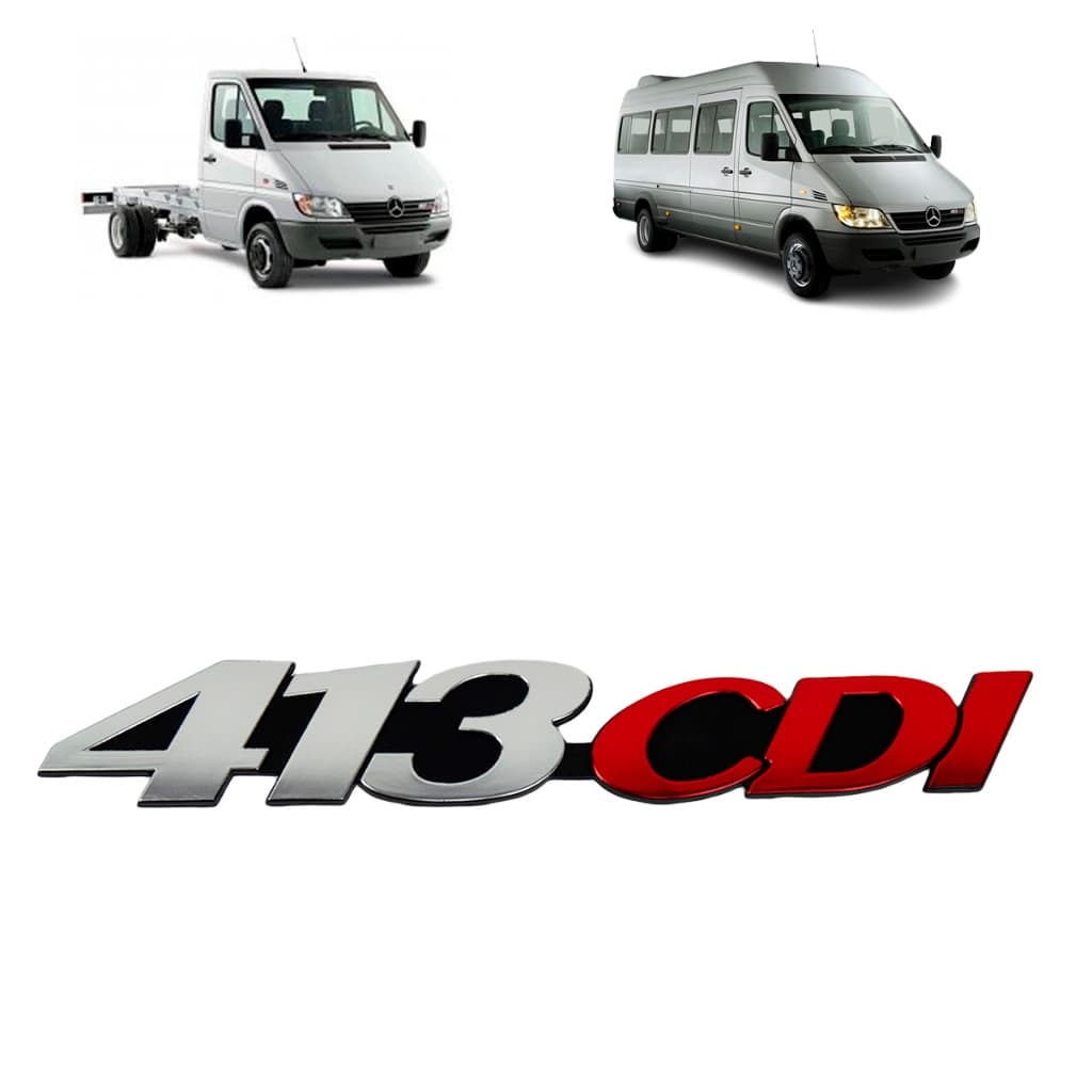 EMBLEMA DA GRADE SPRINTER CDI 413 2002 A 2012 - 9018172614