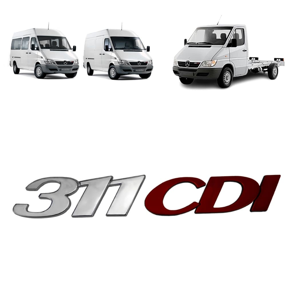 EMBLEMA DA GRADE SPRINTER CDI 311 2002 A 2012 - 9068170914