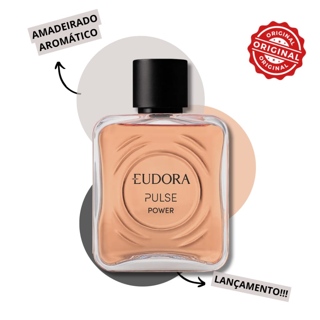 Eudora Pulse Power Deo Colônia 100 ml