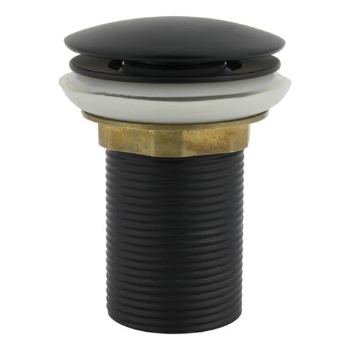 Válvula Click De Inox 1.1/4 (4cm) P/ Cuba Vidro Louça Black