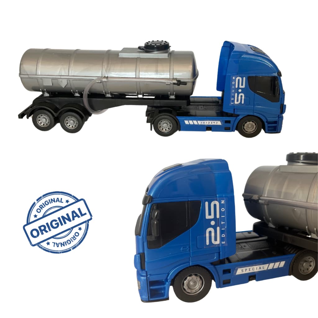 Caminhao Infantil Iveco Hiway 2.5 Realista Tanque Pipa - PROMOÇÃO