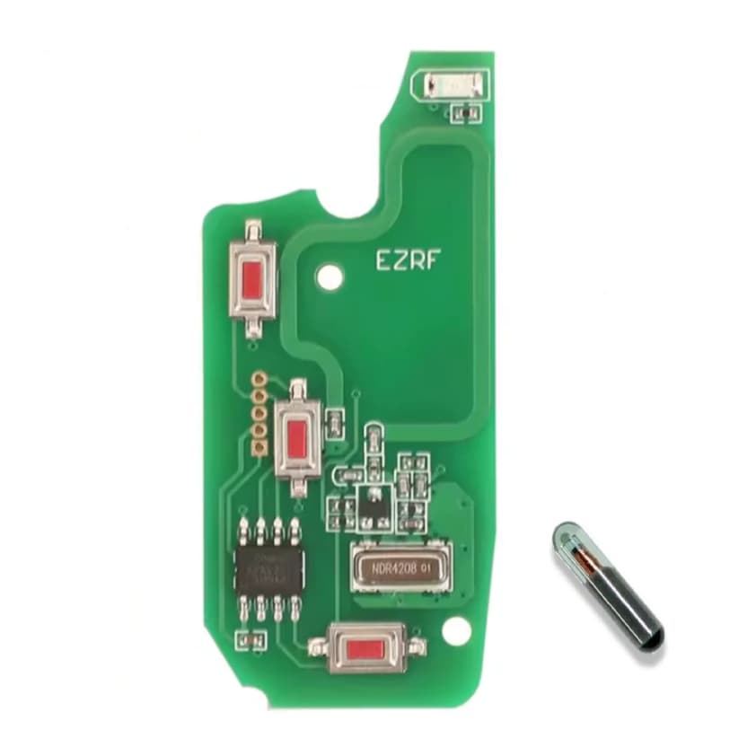 Placa Fiat Stilo Punto Idea Linea 3 Botões 2006 A 2016 + Chip T42