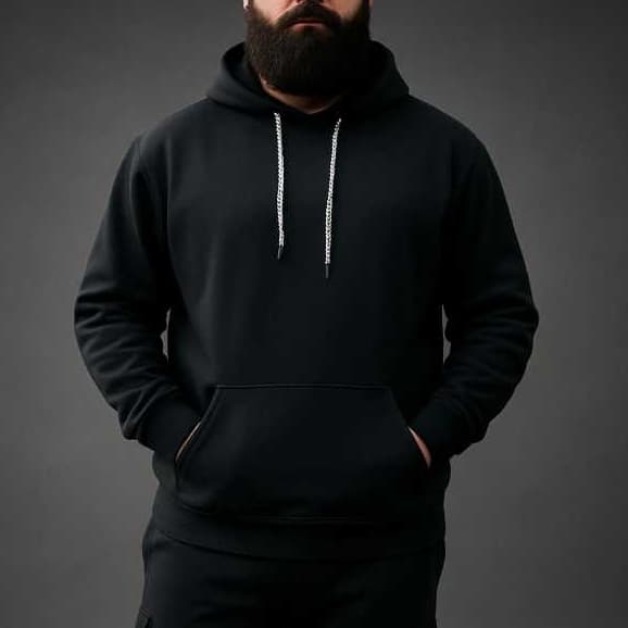 Moletom com bolso Canguru e com touca