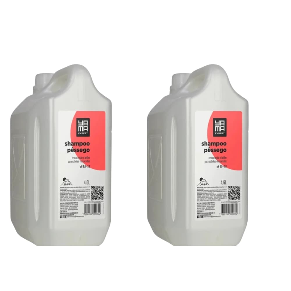 KIT SHAMPOO YAMA PESSEGO 4.6L GALAO