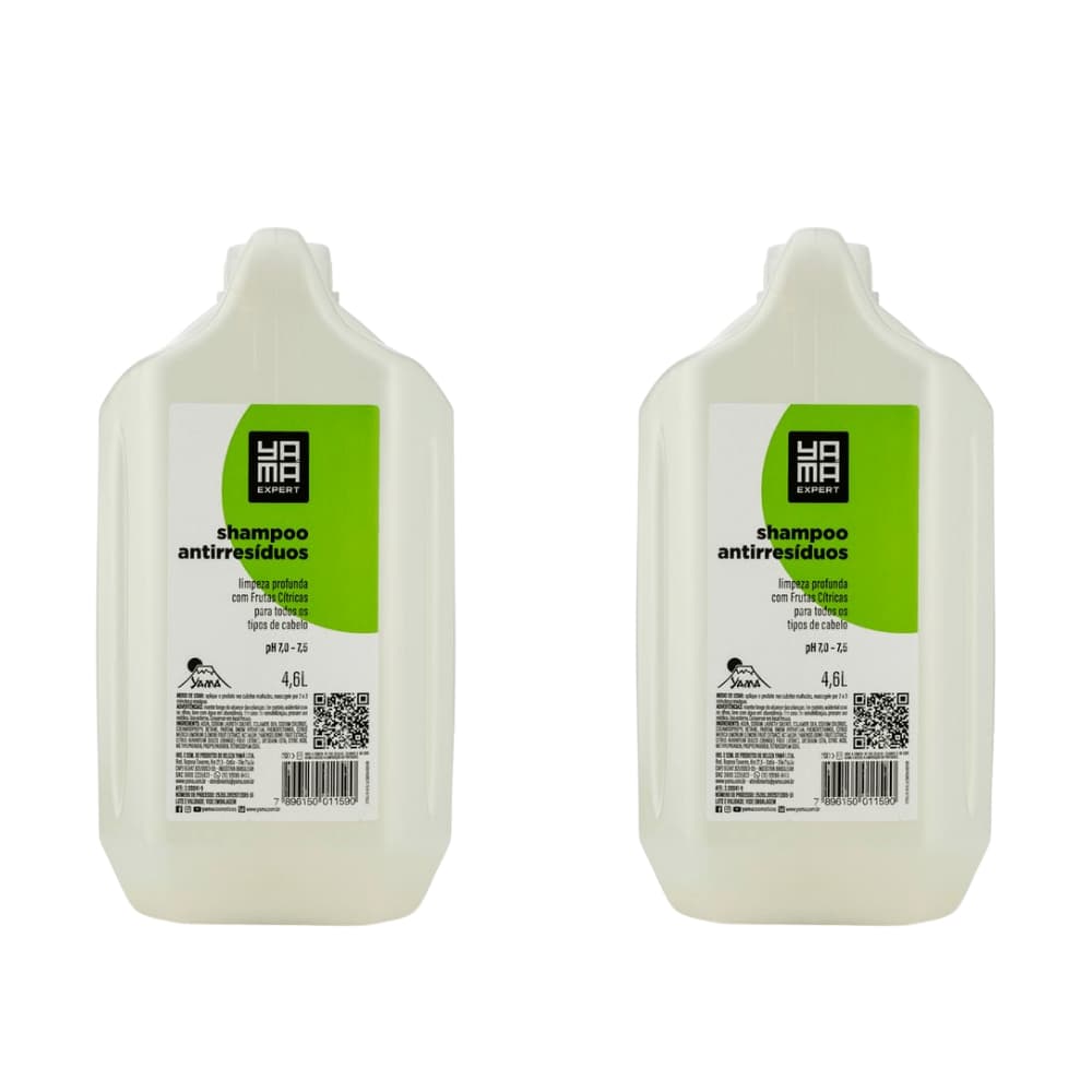 KIT SHAMPOO YAMA ANTIRRESIDUOS 4.6L GALAO