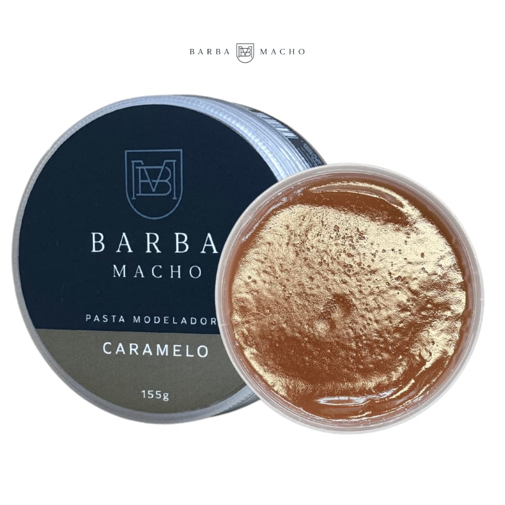 Pasta Modeladora Caramelo - Barba Macho