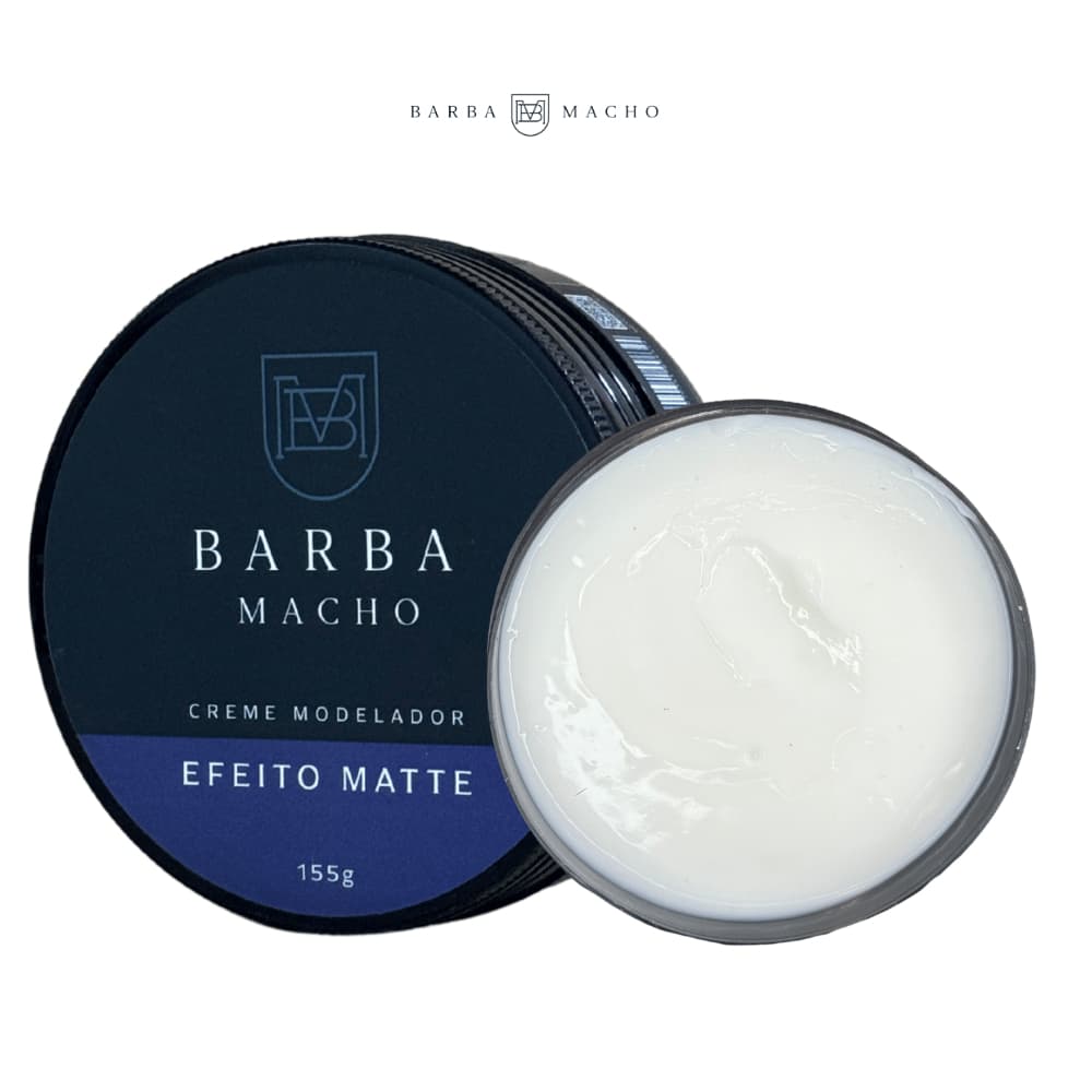 Creme Modelador Efeito Matte Nuvem - Barba Macho