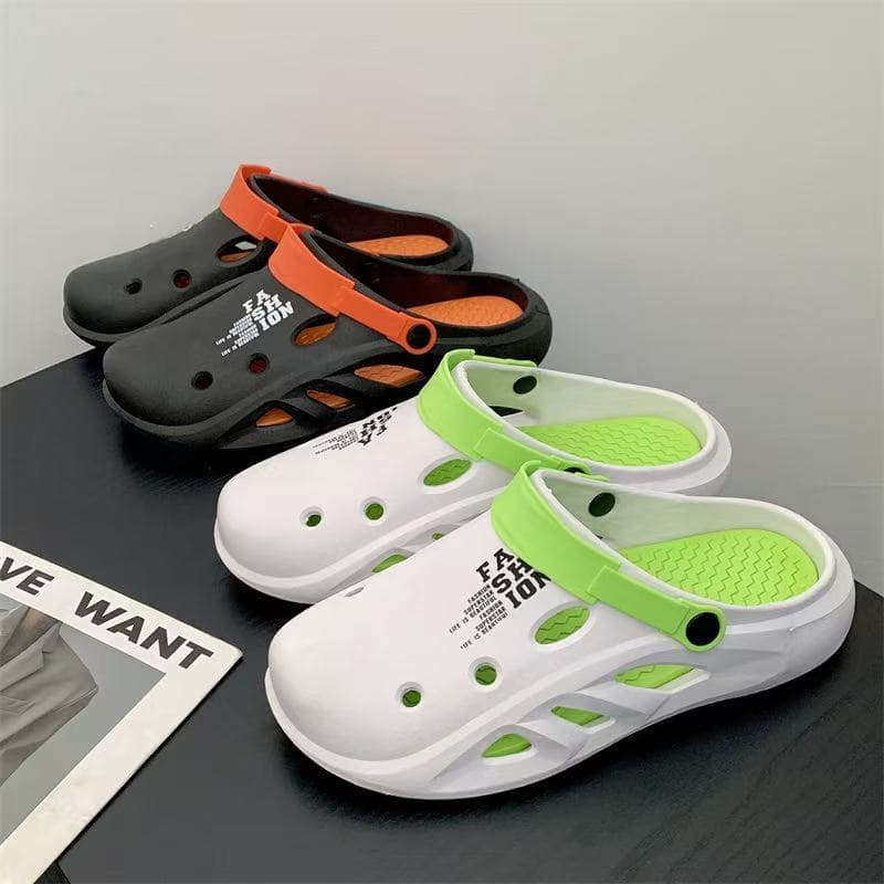CHINELO BABUCHE CLOGS MASCULINO BICOLOR MODELO VERÃO 2025