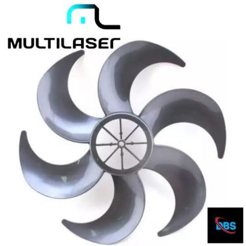 Helice Ventilador Multilaser Multi Turbo 30cm 6 Pás Adaptável