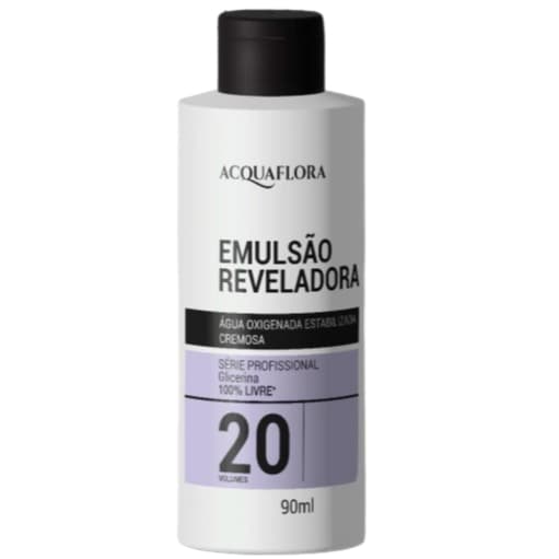 Acquaflora Emulsão Reveladora 90ml Água Oxigenada Cremosa