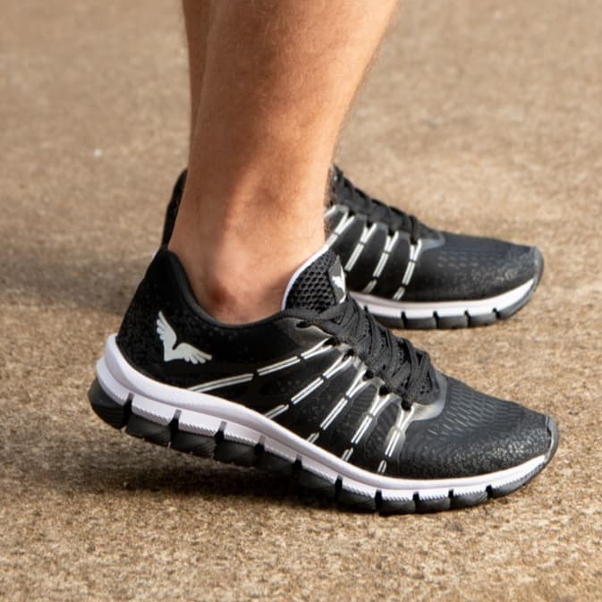 Tênis Academia Masculino Esportivo Treino Barato Caminhada Corrida Macio Leve Mega PROMOÇÃO