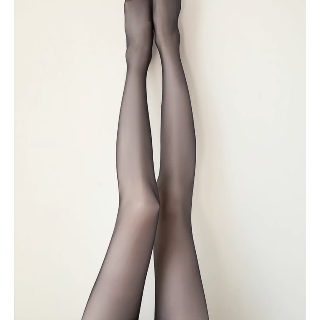 Meia Calça Fina Feminina Adulto Fio 20 COR PRETA