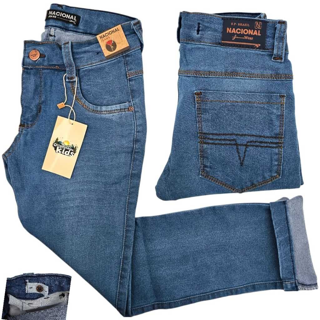 CALÇA JEANS INFANTIL  COM ELASTANO  CALÇA JOGGER INFANTIM MASCULINO CALÇA SOCIA MENINOL COM LYCRA CALÇA INFANTIL BASICA
