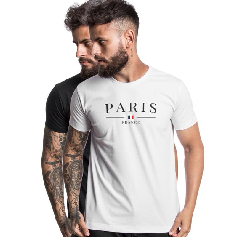 Camisa camiseta masculina algodao  Italia Italy estampada DTF