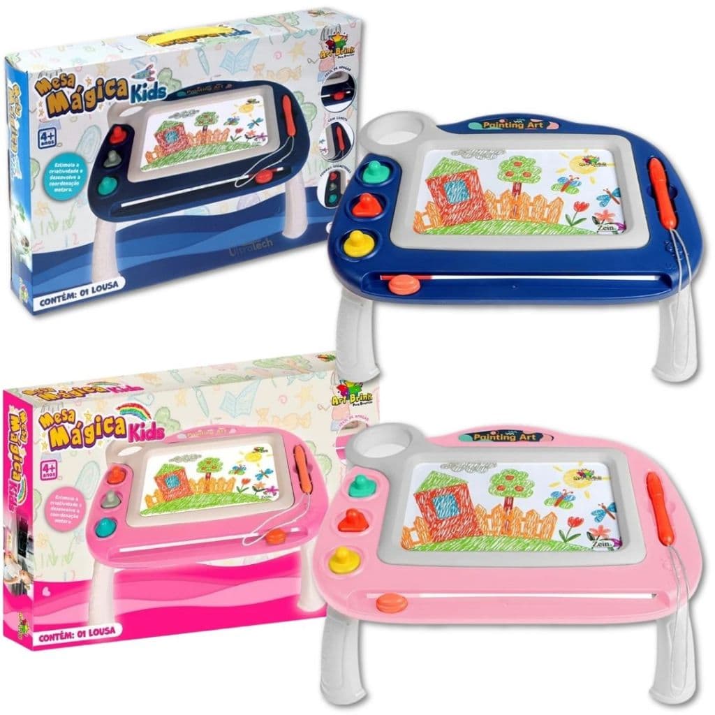 Lousa Mágica Interativa Mesa de Desenho Infantil Tablet Educativo Lançamento