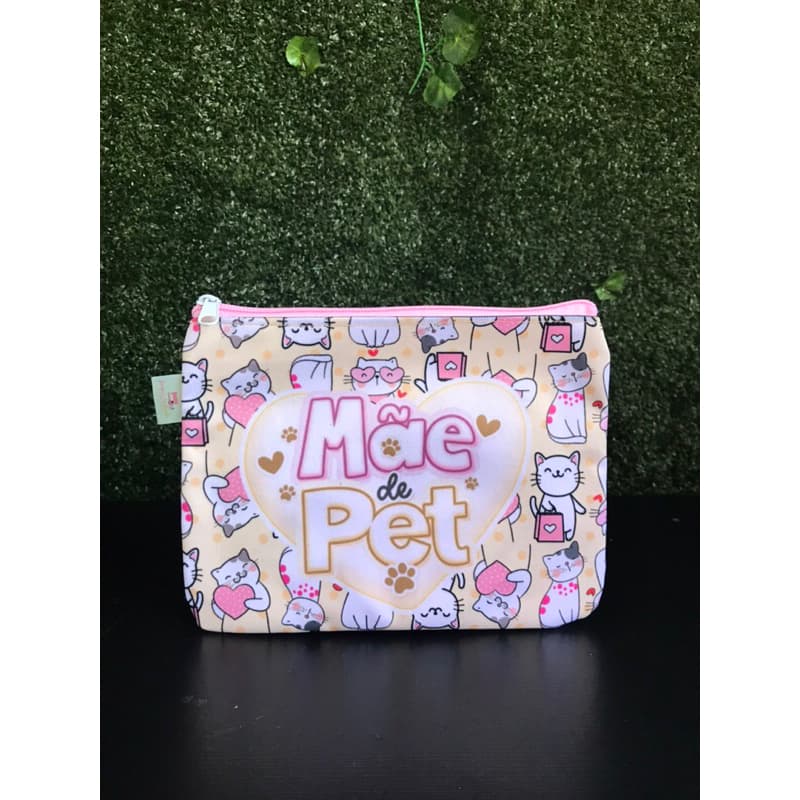 NECESSAIRE DIA DAS MÃES - MÃE DE PET - CLUTCH