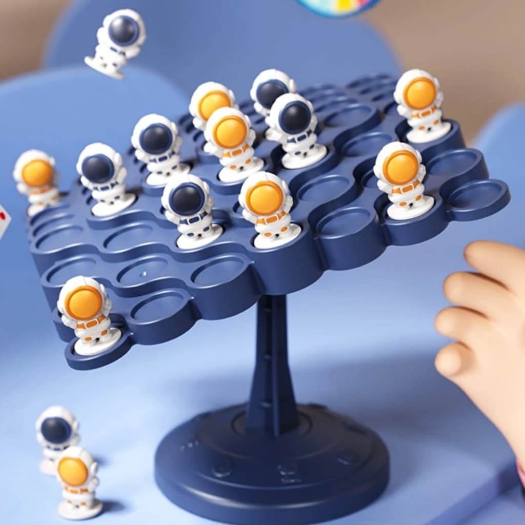 Jogo Interativo Árvore do Equilíbrio Astronauta Brinquedo Educativo Infantil