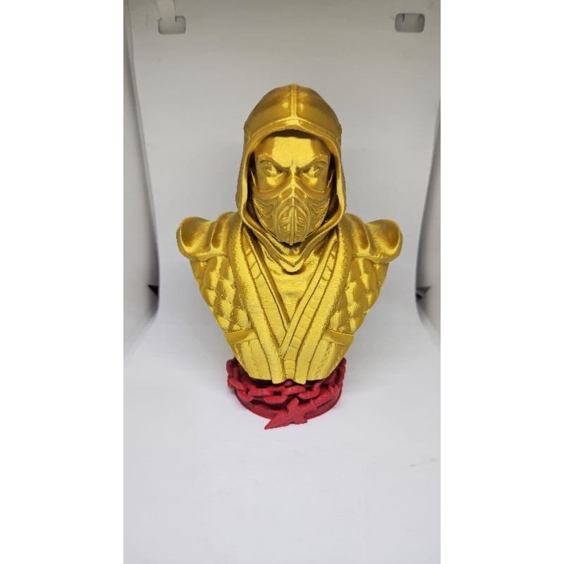 Busto Scorpion Mortal Mombat 17cm