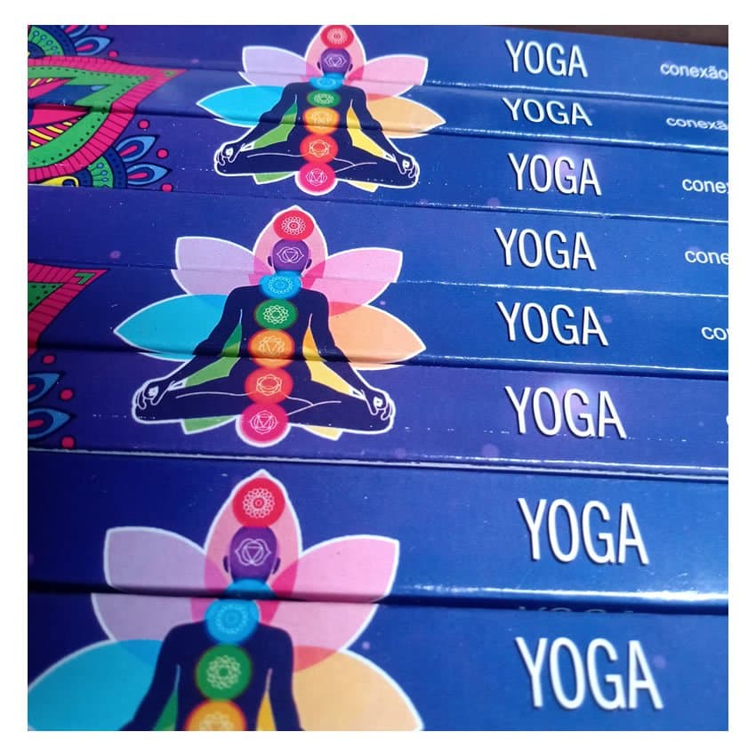 Kit Incenso para Yoga Indiano  TAJ  6 caixinhas 42 varetas