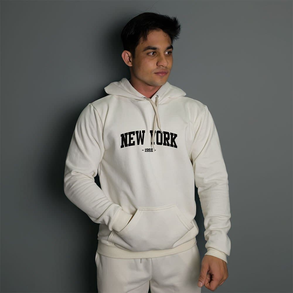 Blusa Blusão Moletom Canguru Nova York New York Unissex Masculino e Feminino Fabricação de Qualidade