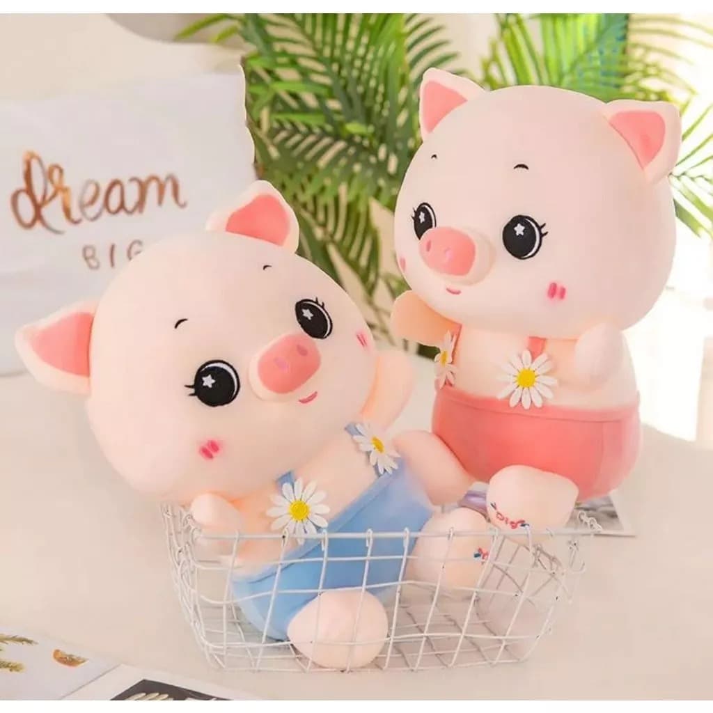 Pelúcia Porquinho Pig de Pelúcia - Antialérgico, Decoração Fofa e Presente Perfeito