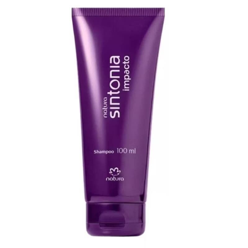 Shampoo Natura Sintonia Impacto 100ml – Limpeza Suave e Perfume Prolongado