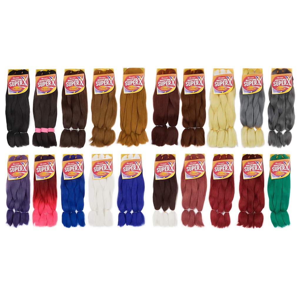 Cabelo Super Jumbo Jumbão Kanekalon Tranças Afro Box Braid Twist 400g