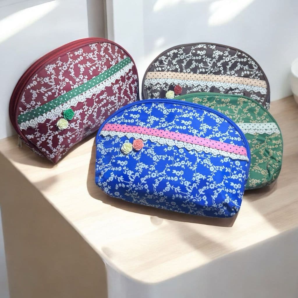 Necessaire Organizadora Bolsa Viagem Higiene Pessoal Com Zíper