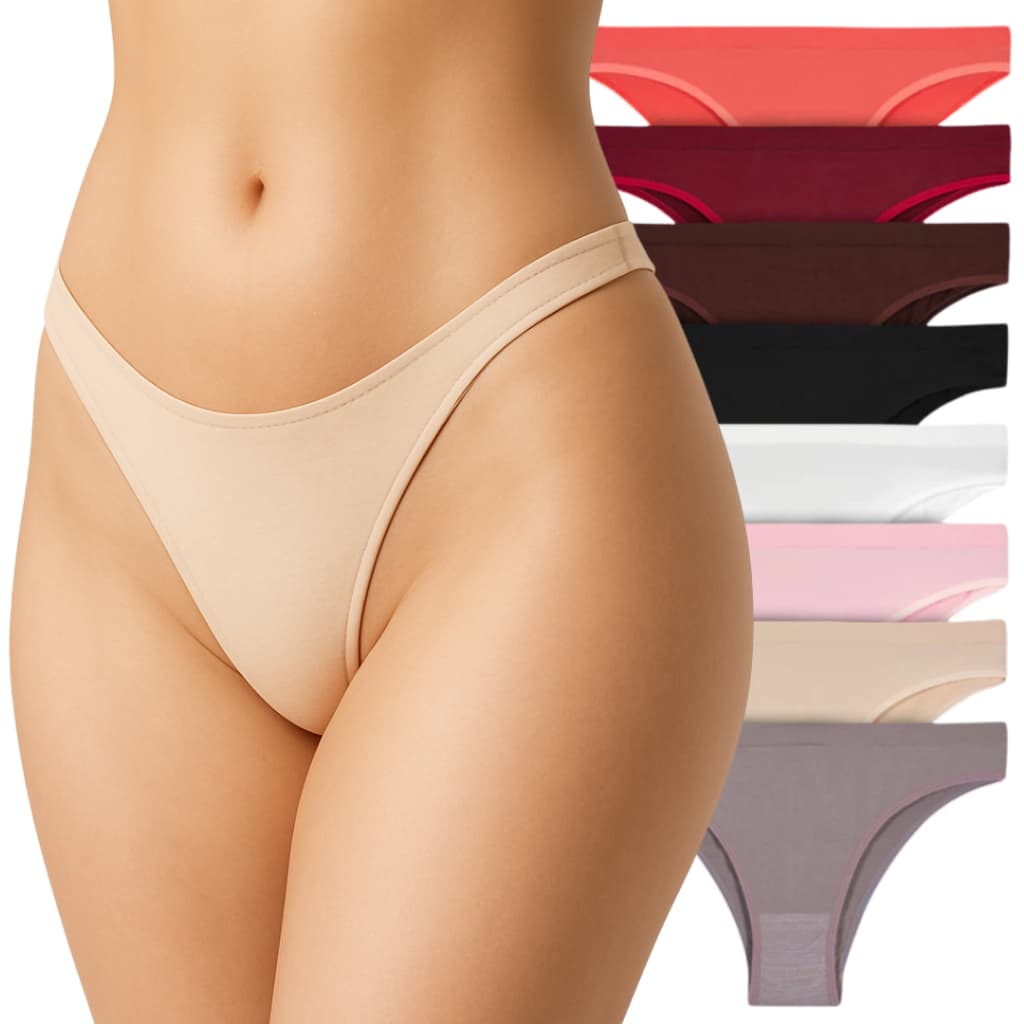 Kit 3 Calcinhas Fio Dental Femininas Duplo Conforto Sensual Empina Bumbum Sortido