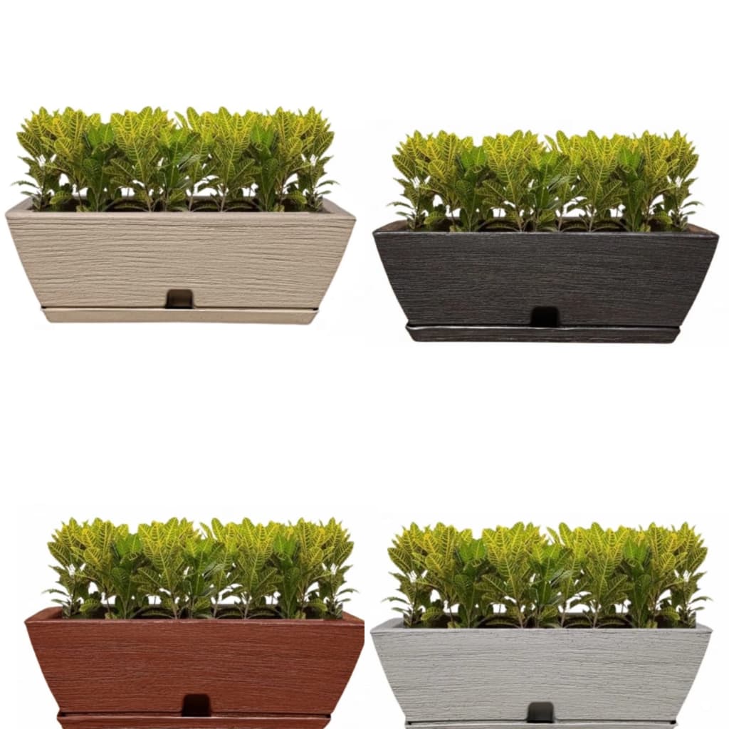 VASO DE PLANTA JARDINEIRA FLOREIRA DECORATIVA N1 (43,5X34X15,5) CASA JARDIM