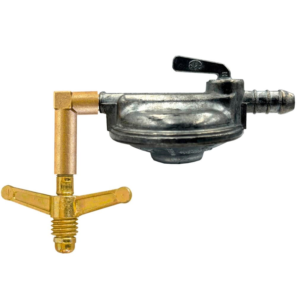 Regulador Registro De Gás Apis Delta 1kg/h 2kg/h 5kg/h Horizontal Pouco Espaço Deitado